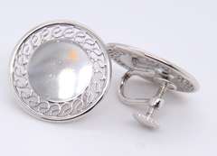 Set of 925 Sterling Silver Earrings and Matching Pendant