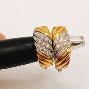 18kt Gold and Diamond Earrings