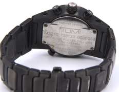 Tumi Chronograph Black Watch