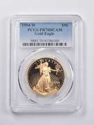 PR70 DCAM 1994-W $50 American Gold Eagle 1 Oz. .999 Fine Gold PCGS