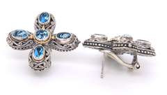 LADIES ELEGANZA RING AND MATCHING EARRINGS.