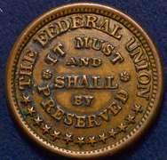 Army & Navy, The Federal Union, It Must And Shall "By" Preserved 223/328a