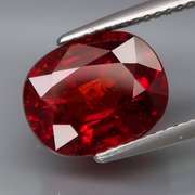 Stunning cherry red 5.29ct Spessartite Garnet