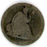 1837 Type 1 Liberty Seated Dime