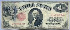 $1 Series of 1917 Landing Of Columbus Note
