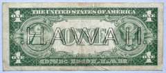 $1 1935 A Hawaii Emergency Issue Silver Certificate Fr2300