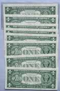 14 Consecutive CH CU 1957 A $1 Silver Certificates
