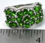 Green Crystal Ring