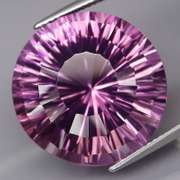 Superb 28.08ct natural concave cut Amethyst