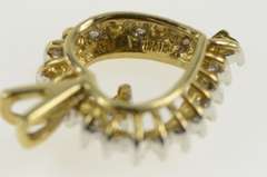 10K Yellow Gold Diamond Inset Classic Heart Love Symbol Pendant