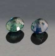 Heated only! 1.50ct top blue Sapphire pair