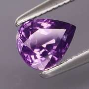 Stunning .69ct UNHEATED VS blue violet Sapphire