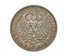 1928-D Germany 3 Reichs Mark