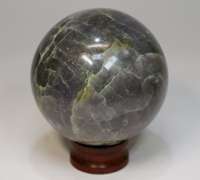 Substantial 1,471ct sphere cut galaxy patterned Iolite