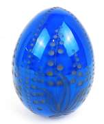 Signed & Numbered Faberge Russian Crystal Egg