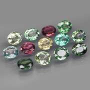 Fancy color! Untreated! 5.78ct VS Tourmaline set