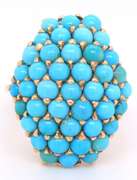 18K TURQUISE RING