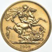 1902 United Kingdom 2 Pounds .471 AGW