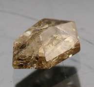 Unique shape! .65ct smooth cut Chocolate Diamond solitaire