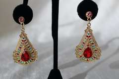 Ottoman Design Set of Fashion Jewelry Earrings