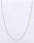 Vintage Sterling Silver Bead Chain Necklace