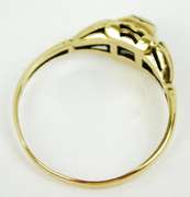 Antique 10K Diamond Ring, Size 7.25