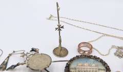 Group Lot of Vintage Sterling Silver Jewelry