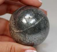 Metallic! 1,023ct Hematite sphere