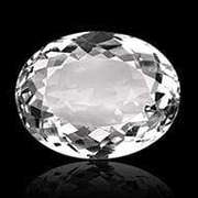 4X6MM OVAL WHITE TOPAZ LOOSE GEMSTONE