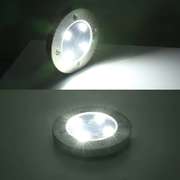 4PCS 4LED Solar Ground Lights Floor Decking Patio