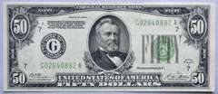 $50 1928 A FRN Note.