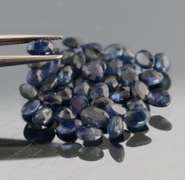 Natural 7.81ct royal blue Sapphire set
