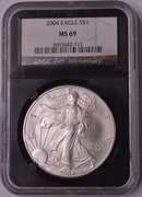 2004 American Silver Eagle NGC MS69