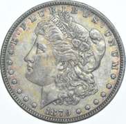 1879 Morgan Silver Dollar - Toned