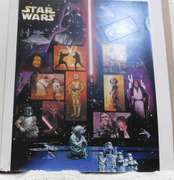 Stamp Sheets: Star Wars  &  Flags  $12.75