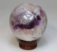 Gorgeous color! 1,144ct Amethyst sphere