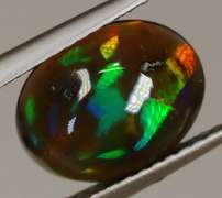 Multi-patterned 1.64ct Welo Black Opal