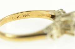 14K Yellow Gold 4.0mm Vintage NOS 1950's Engagement Setting Ring