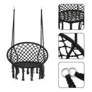 Indoor Outdoor Hammock Chair Cotton Garden Swing