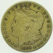 1899-S Morgan Silver Dollar $1 US Coin