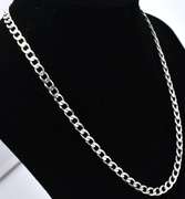 Silver Curb-Link Necklace