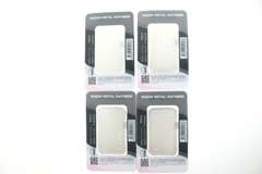 Four Set Pure .999 Silver Bars