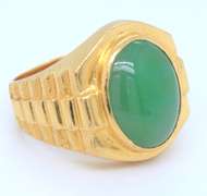 22K JADE RING