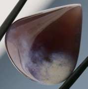 Glowing 29.50ct untreated Chalcedony cabochon