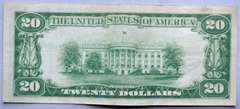 $20 1928 First Series Small Size Gold Certificate