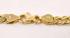 Classic Figaro Bracelet in Yellow Gold