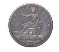 1877 Seated Liberty Trade Dollar Opium Secret Holder