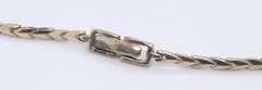 Vintage Sterling Silver Gemstone Necklace