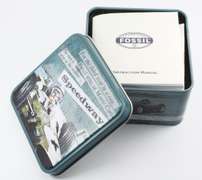 Vintage Men's Fossil Blue Speedway Chronograph Watch