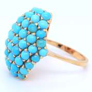 18K TURQUISE RING